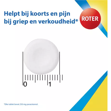 Roter Paracetamol 250 MG Junior Smelttabletten 20 stuks