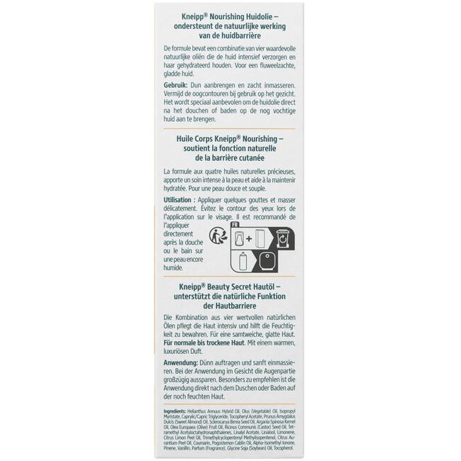 Kneipp Beauty Secret Huidolie 100 ML