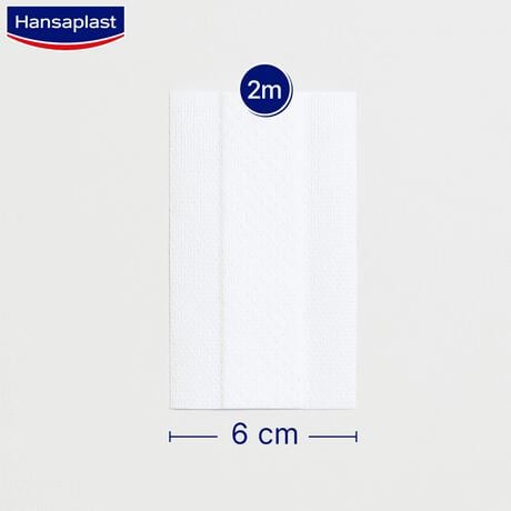 Hansaplast Sensitive Pleisterstrip 2 M x 6 CM