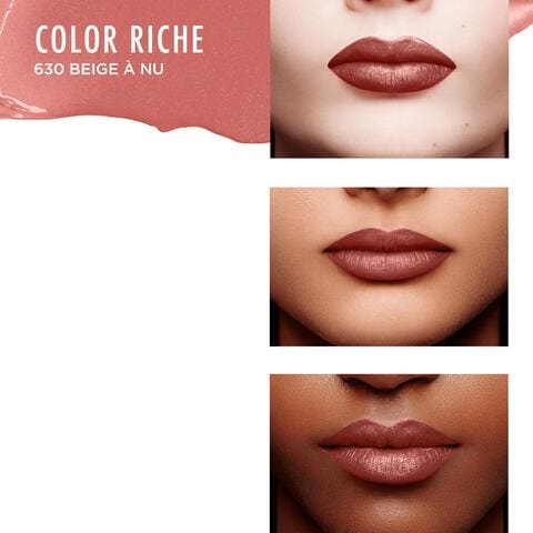 L'Oréal Paris Color Riche Satin Lipstick 630 Beige a Nude 4,5 GR