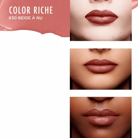 L'Oréal Paris Color Riche Satin Lipstick 630 Beige a Nude