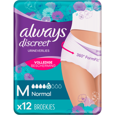 Always Discreet Broekjes Voor Urineverlies Voor Dames Normal maat M x12