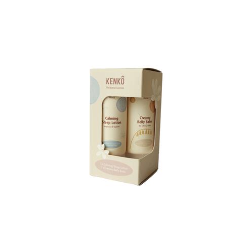 Kenkô Giftset The Mama Essentials Creamy Belly Balm & Calming Sleep Lotion