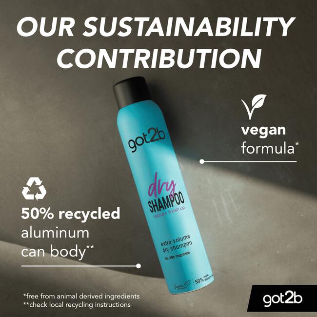 Schwarzkopf Got2b Fresh & Fabulous Dry Shampoo 200 ML