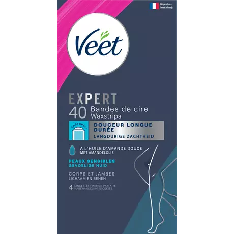 Veet Expert Lichaam en Benen Waxstrips 40 stuks