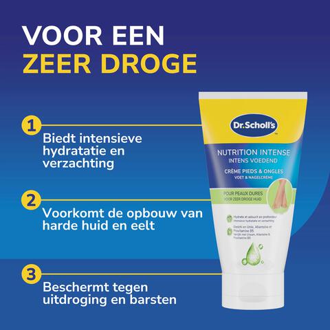 Dr.Scholl's Nutrition Intense voedende voetcrème 150 ML