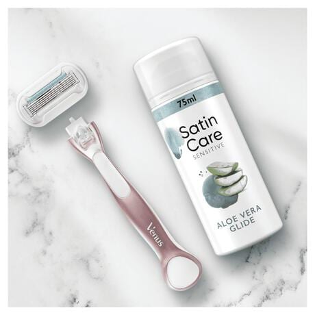 Satin Care Scheergel Gevoelige Huid Mini 75 ML