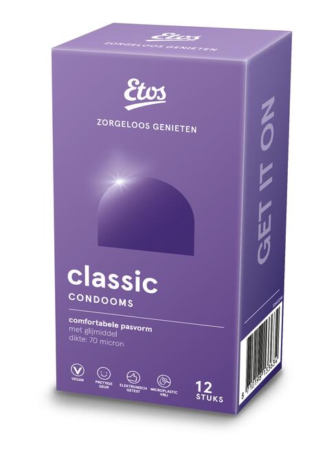 Etos Condooms Classic 12 stuks