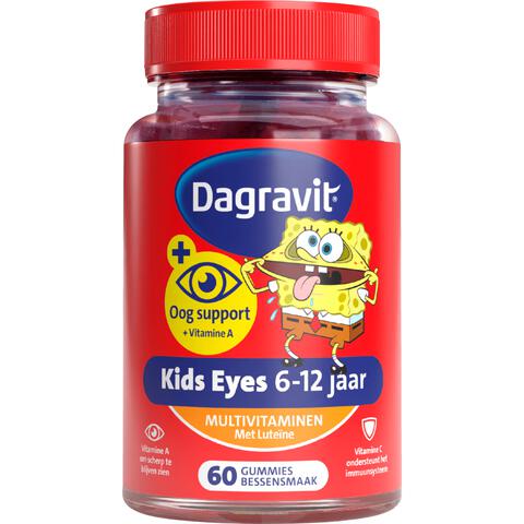 Dagravit Kids Multivitaminen Gummies Xtra + Eyecare 6-12 jaar 60 stuks