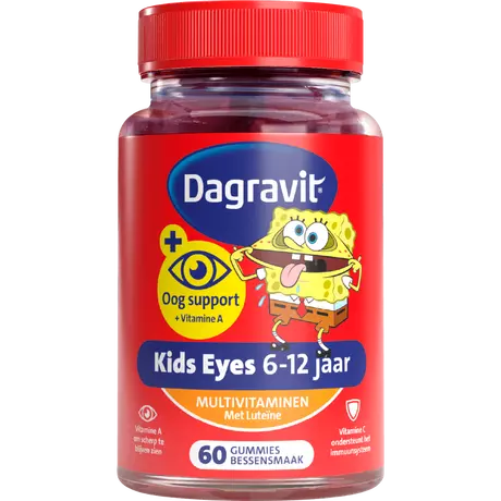 Dagravit Kids Multivitaminen Gummies Xtra + Eyecare 6-12 jaar 60 stuks
