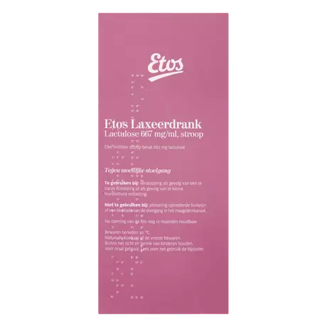 Etos Laxeerdrank Lactulose 667 MG/ML Stroop 300 ML