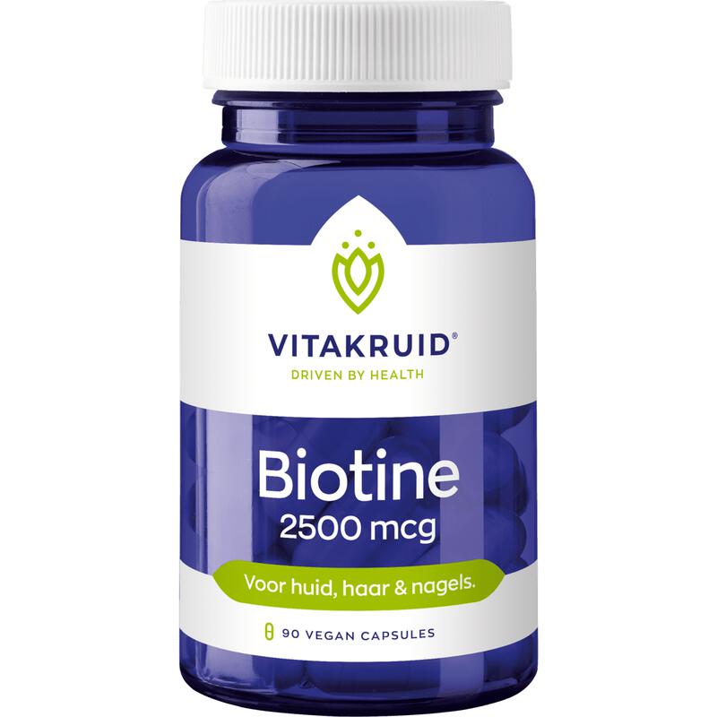 Vitakruid Biotine 2500 MCG Vegan Capsules 90 stuks