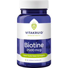 Vitakruid, Biotine 2500 mcg - 90 vegan capsules