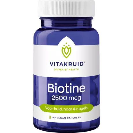Vitakruid Biotine 2500 MCG Vegan Capsules 90 stuks 