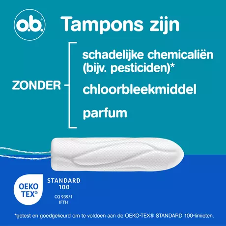 o.b.® Pro Comfort Advanced Normal Tampons 32 Stuks