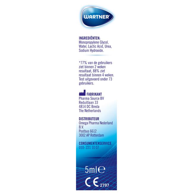 Wartner Kalknagel Kwastje 5 ML