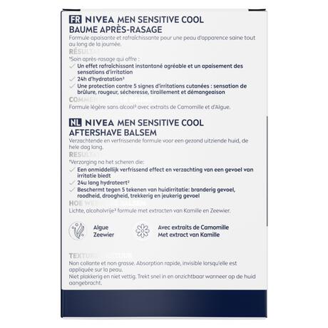 NIVEA MEN Sensitive Cool Verfrissende Aftershave Balsem 100 ML