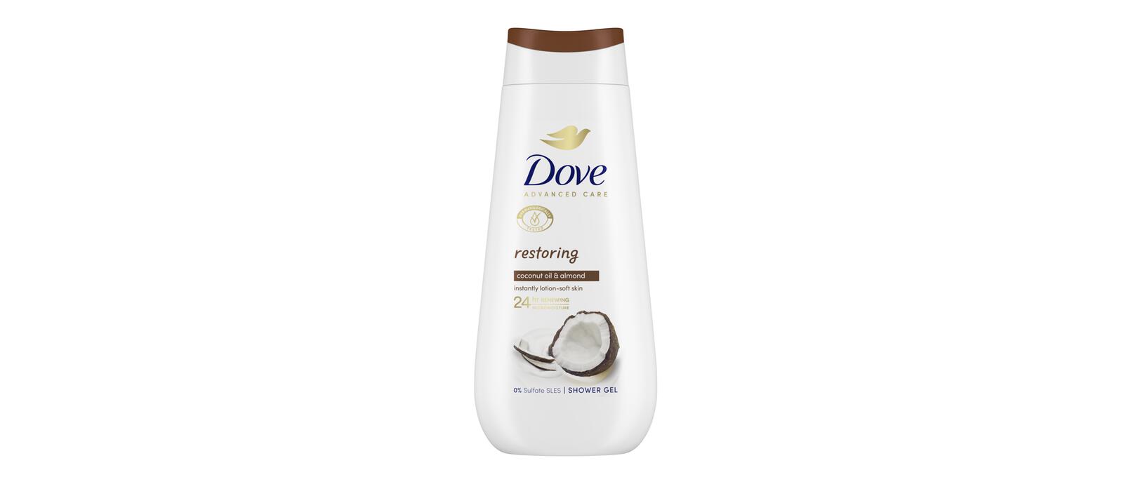 Dove Advanced Care Showergel Restoring 225 ML