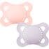 MAM Baby Original Fopspenen 0-6 maanden Plain Pink 2 stuks