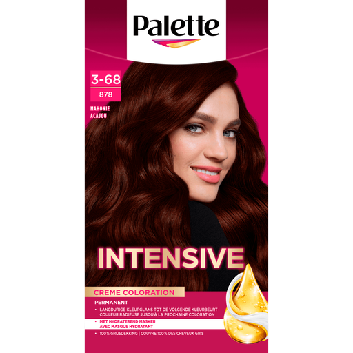 Poly Palette Intensive Crème Coloration Haarverf 878 Mahonie