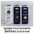 NIVEA MEN Active Clean Douchegel & Shampoo 3-In-1 Formule 500 ML