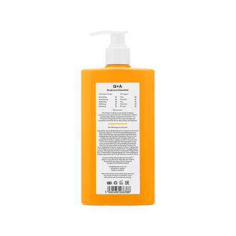 Q+A Vitamin C Body Cream 250 ML