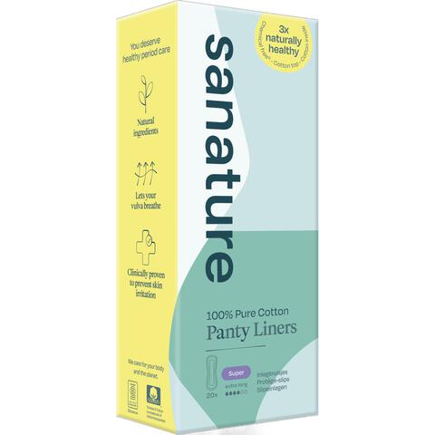 Sanature 100% Katoenen Inlegkruisjes Super 20 stuks