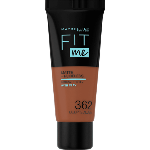 Maybelline New York Fit Me Matte + Poreless Foundation 362 Deep Golden