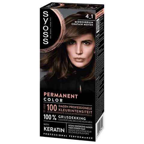 Syoss Haarverf 4-1 Middenbruin