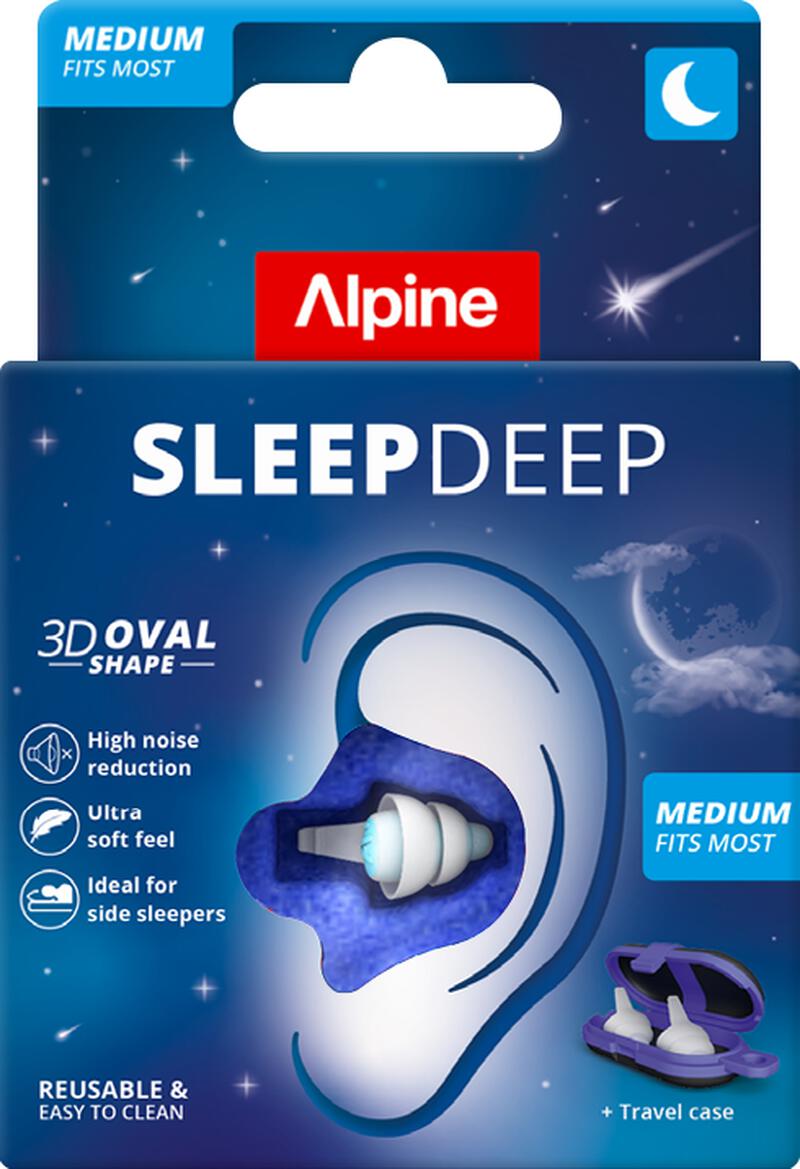 Alpine Sleepdeep Oordoppen Medium 1 paar