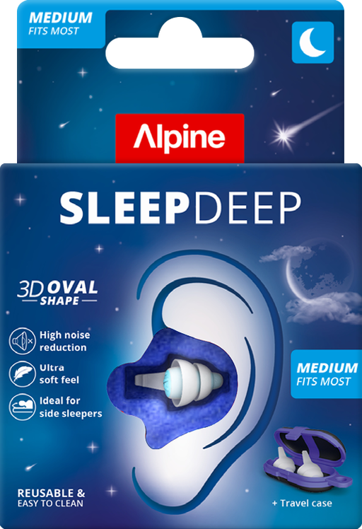 Alpine Sleepdeep Oordoppen Medium 1 paar