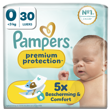 Pampers Premium Protection Luiers Maat 0-3 kg 30 stuks
