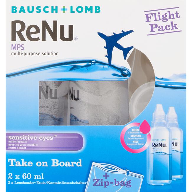 Bausch & Lomb ReNu MPS Flight Pack Sensitive Eyes 100ml
