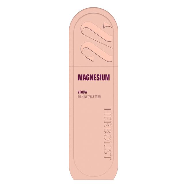 Herbolist magnesium 60 tabletten