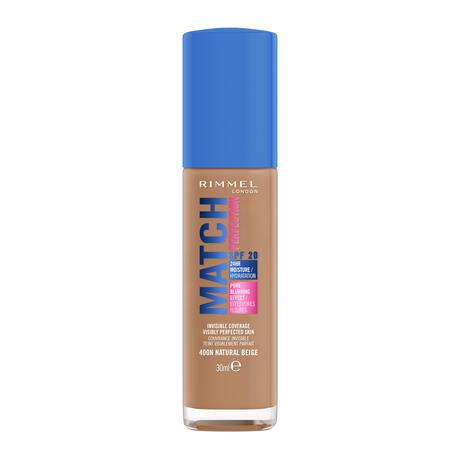 Rimmel Match Perfection Foundation 400N Natural Beige 30 Ml