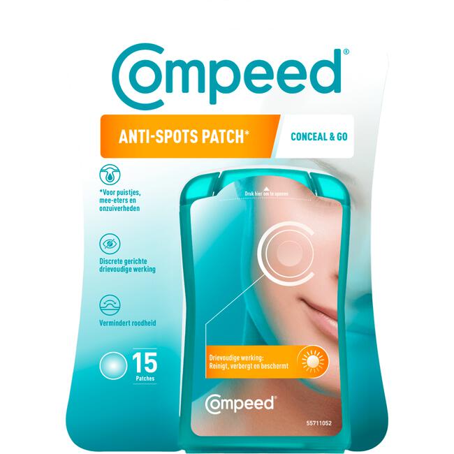 Compeed Anti-Spots Conceal & Go patches 15 stuks