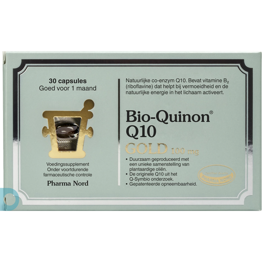 Pharma Nord Bio Quinon Q10 Gold 100 MG Capsules 30 stuks