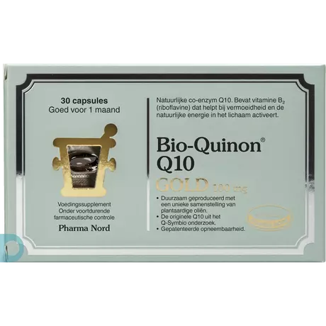 Pharma Nord Bio Quinon Q10 Gold 100 MG Capsules 30 stuks