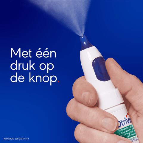 Otrivin Menthol Xylometazoline HCI 1 mg/ml Neusspray bij een Verstopte Neus 10 ML