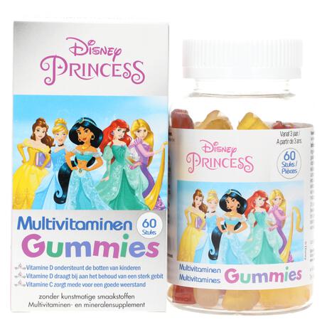 Disney Princess Multivitaminen Gummies 60 stuks