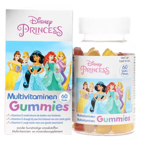 Disney Princess Multivitaminen Gummies 60 stuks