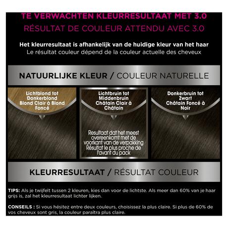 Garnier Olia Permanente Haarverf 3.0 Donkerbruin