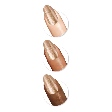 Sally Hansen Insta-Dri Chrome Nagellak Goud 128 Lustrous Gold