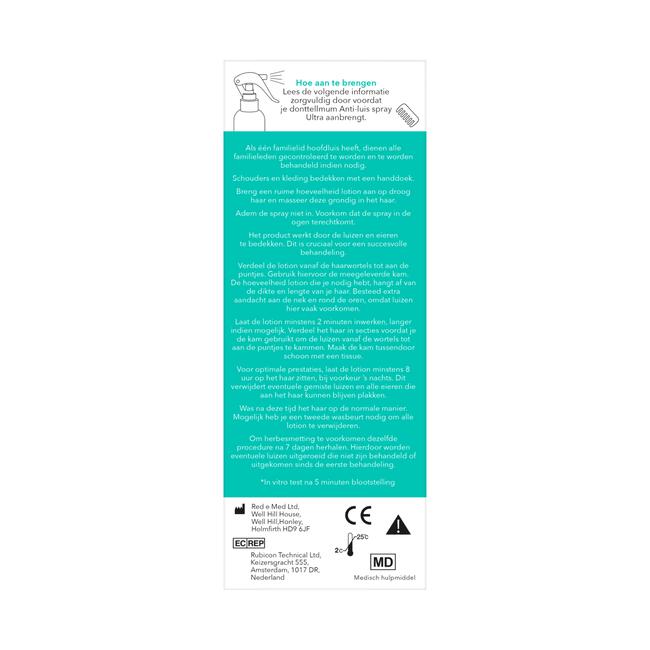 donttellmum Anti-luis Spray Ultra 120ml