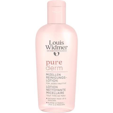 Louis Widmer Purederm 3-In-1 Micellaire Reinigingslotion 200 ML