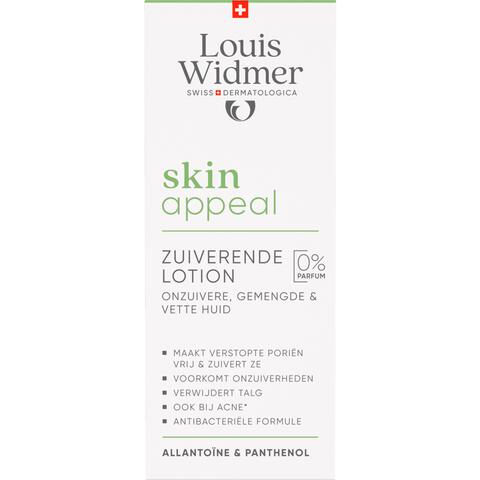 Louis Widmer Skinappeal Zuiverende Lotion Zonder Parfum 150 ML