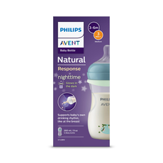 Philips Avent Natural Response Babyfles Nighttime 3M+ SCY903/81 260 ML