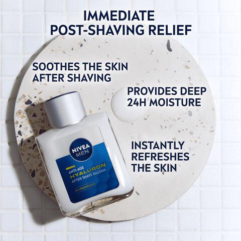 NIVEA MEN Active Age Hyaluron Aftershave Balsem Anti-Age 75 ML