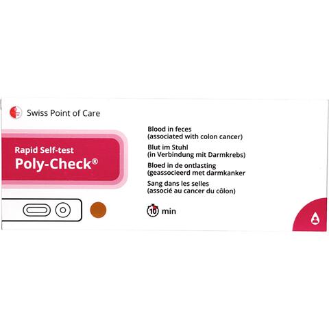 Swiss Point of Care Poly-Check Zelftest