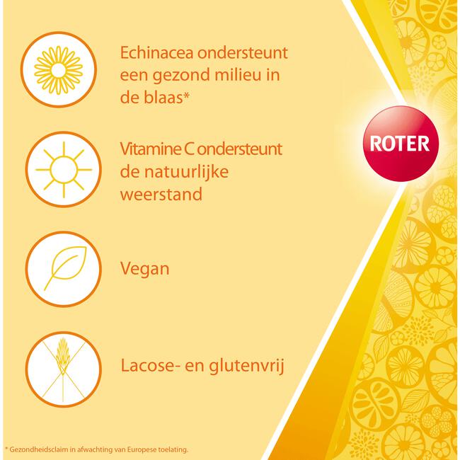 Roter Cranberry Vitamine C Echinacea 30 tabletten